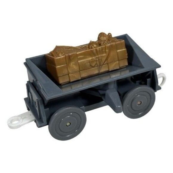Thomas Friends TrackMaster Tipping Dumping Log Train Car Cargo Hauler 2005 TOMY - Picture 1 of 13
